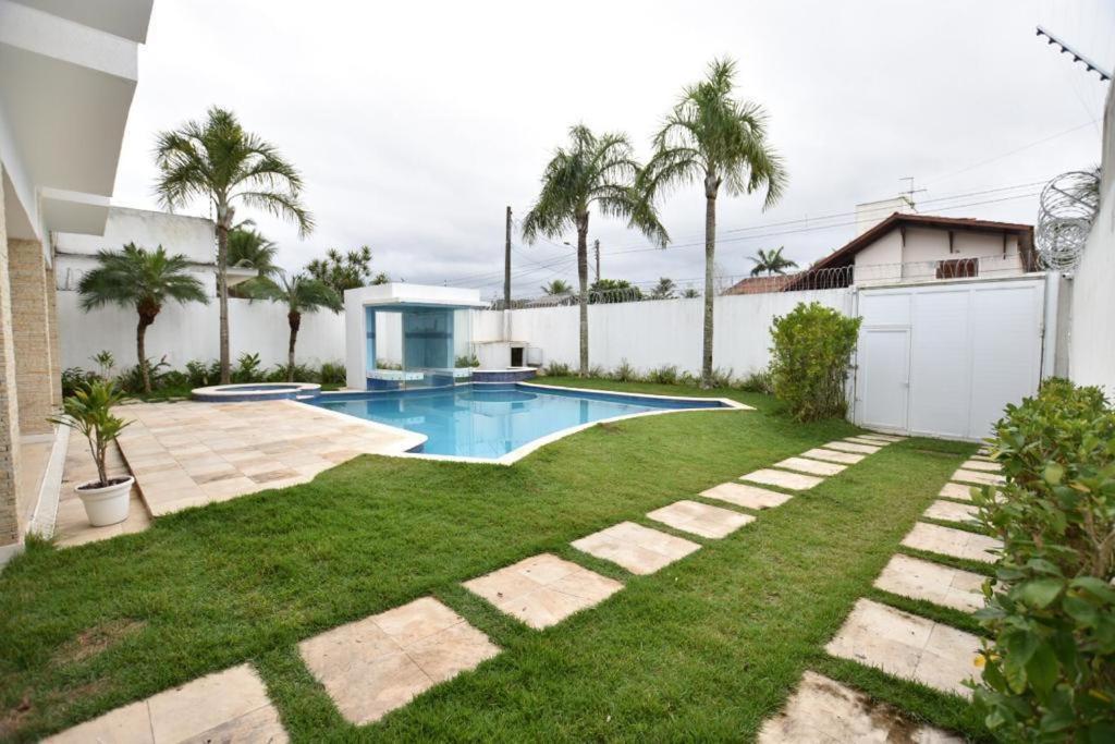 Casa Com Piscina A 150M Da Praia Da Enseada Гуаружа Екстер'єр фото