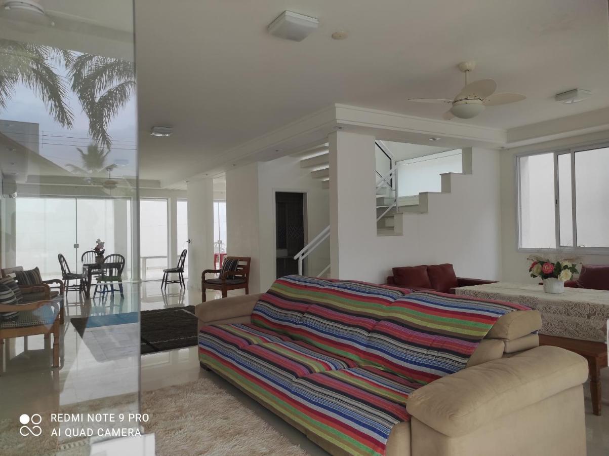 Casa Com Piscina A 150M Da Praia Da Enseada Гуаружа Екстер'єр фото
